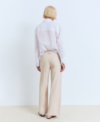 Women's Straight-Fit Mid-Rise Denim Jeans