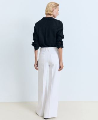 Women's High-Rise Wide Leg Jeans