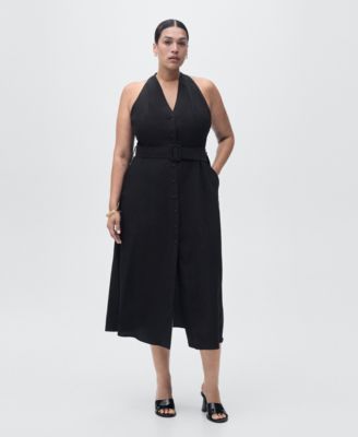 Women's Belted Lyocell Dress