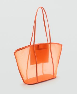 Women's Semi-Transparent Shopper Bag