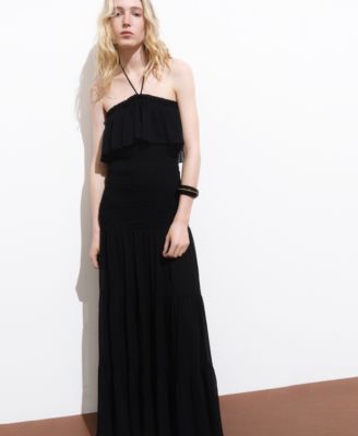 Women's Ruffled Maxi Dress