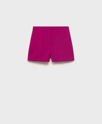 Women's Straight Mid-Rise Shorts