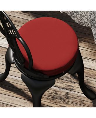 Round Indoor/Outdoor Chair Cushion Pads Set of 4