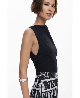 Women's Combined newspaper jumpsuit