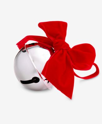 Christmas Cheer Bow-Trim Bell Ornament, Macy's Exclusive