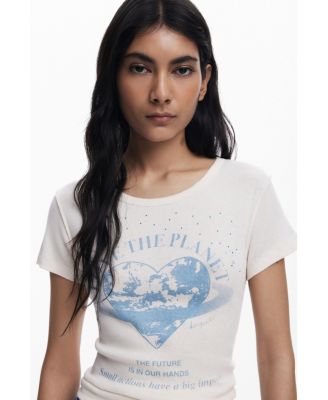Women's "Love the planet" T-shirt