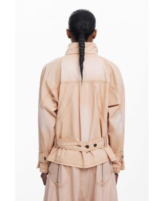 Women's Turtleneck denim jacket