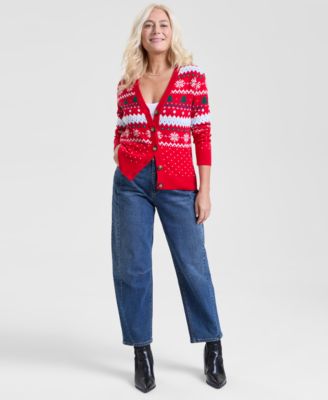 Women's Fair Isle Cardigan, Macy's Exclusive