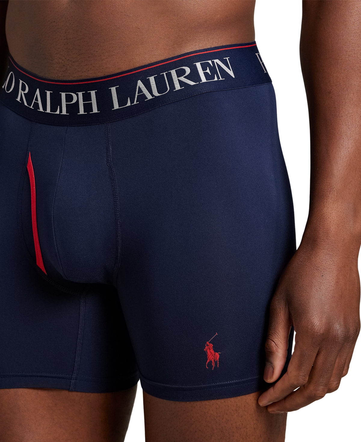 Polo Ralph Lauren Men's 3-pack 4d-flex Cooling Microfiber Boxer Briefs In Multi
