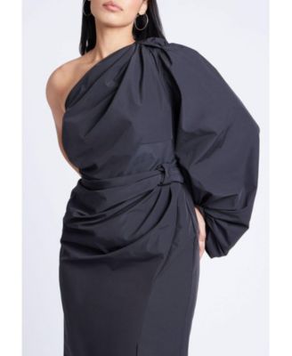 Women's Plus Size One Shoulder Dress