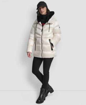 Women's Shine Hooded Puffer Coat