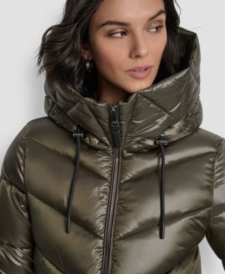 Women's Shine Hooded Puffer Coat
