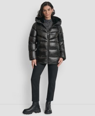 Women's Shine Hooded Puffer Coat