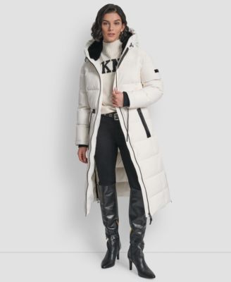 Women's Hooded Anorak Maxi Puffer Coat
