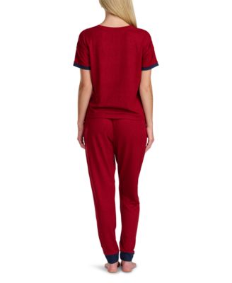 Women's Short Sleeve T-Shirt and Jogger Set