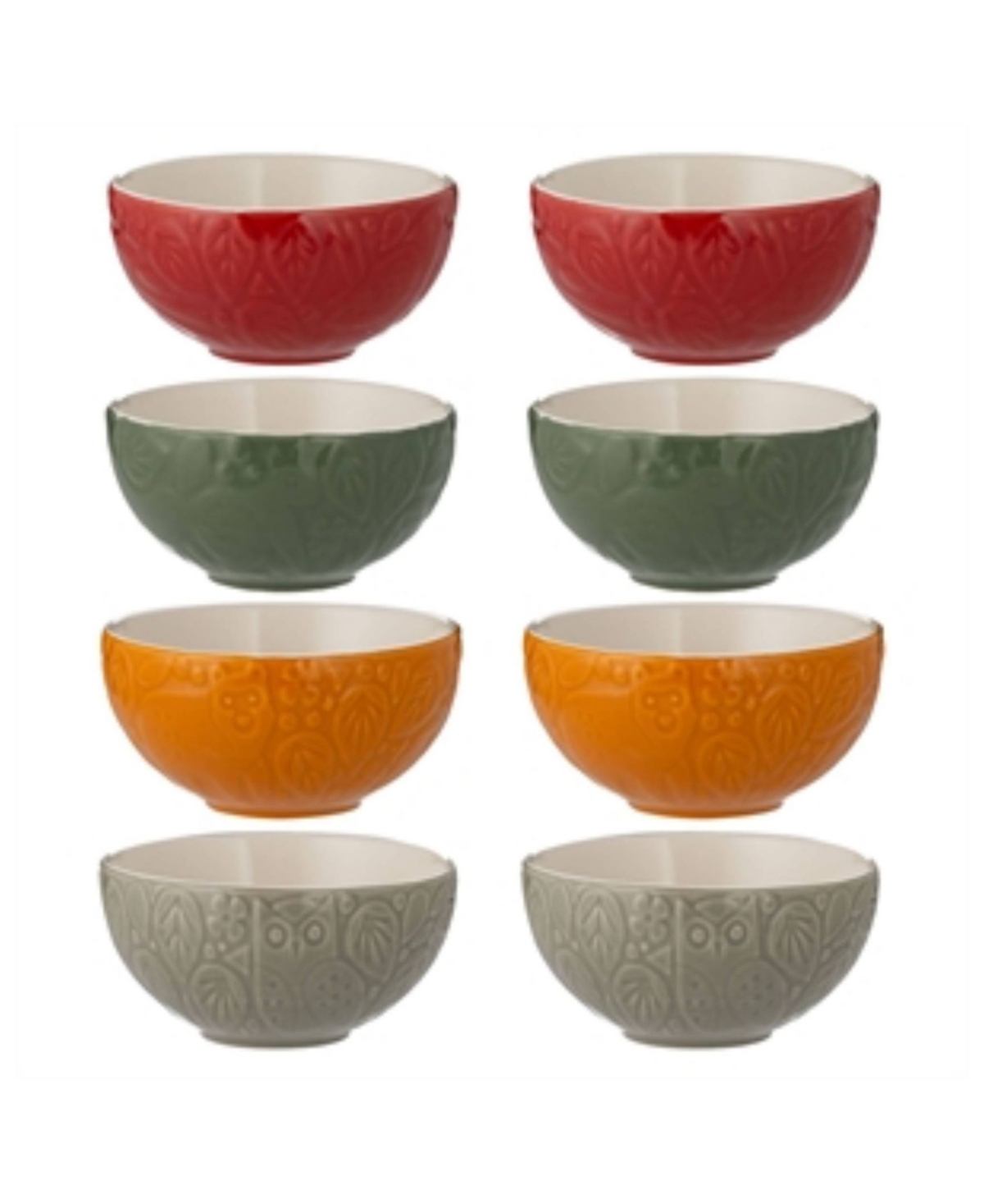 Mason Cash In The Forest Food Prep Bowls, Set Of 8 In Multi