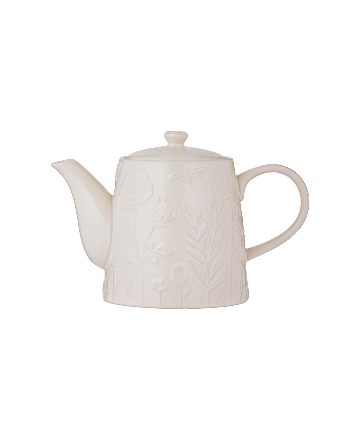 Mason Cash In The Meadow 84-quart Teapot In White