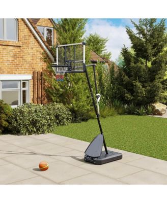Portable Basketball Hoop 4.9-10' Height Adjustable Basketball Goal