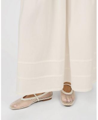 Women's Tiered Midi Skirt