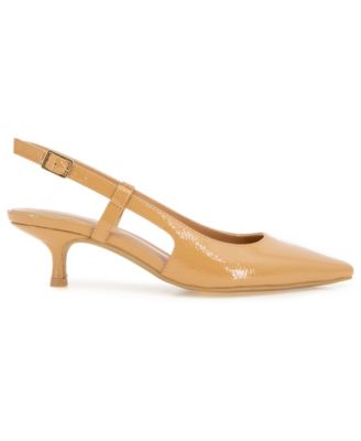 Women's Maggie Slingback Kitten Heel Pumps