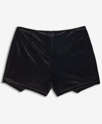 Girls 7-16 Velvet Envelope Shorts