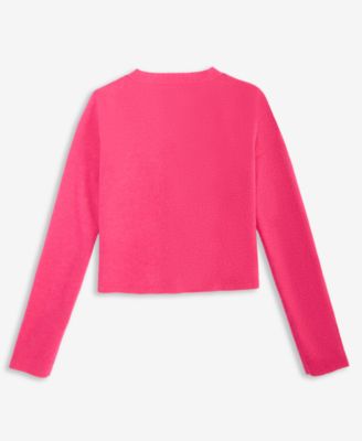 Girls 7-16 Bow Cardigan Sweater