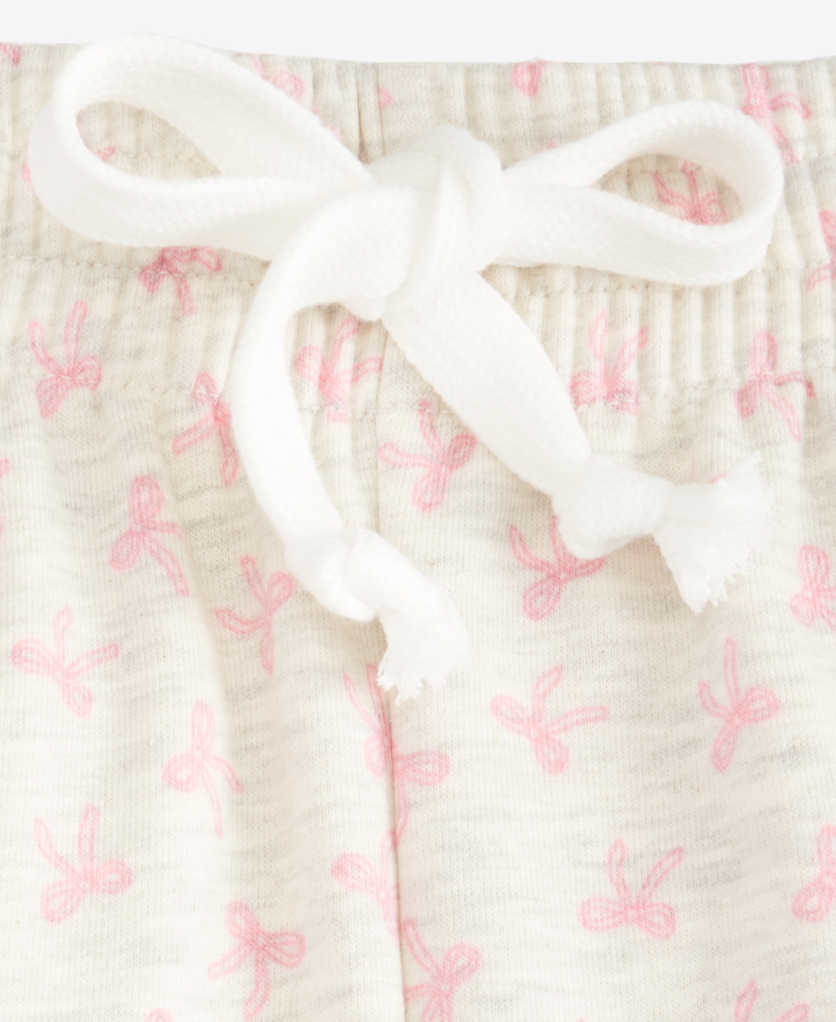 With Jules Girls 7-16 Wide-leg Printed Sweatpants In Neutral