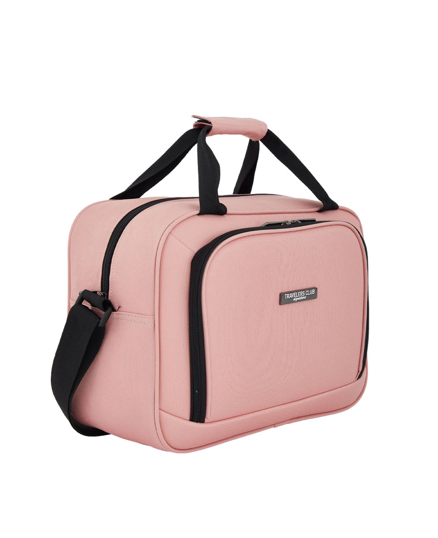 Чемоданы Travelers Club Austin 4-Pc. Hardside Luggage Set, цвет: Пудровый — фото 13