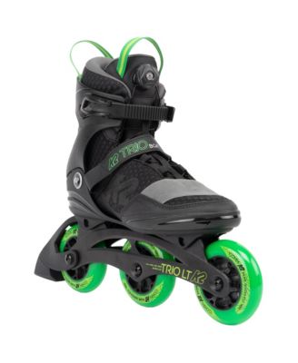 Trio Lt 100 Boa Mens Urban Inline Skates Black Green 14.0