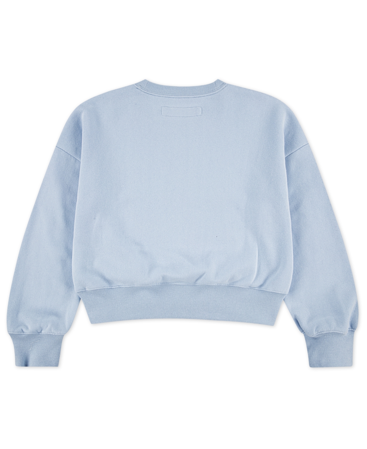 Abercrombie Girls Ribbed Crewneck Sweater In Blue