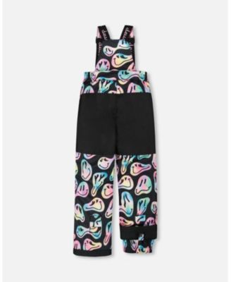 Toddler Girls Two-Piece Play Snowsuit Smiley Face Toddler|Child