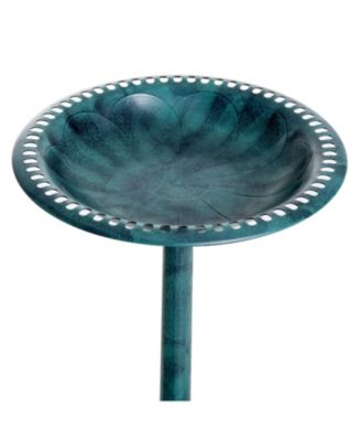28" Outdoor Bird Bath Fountain Backyard Feeder Sd Ornaments