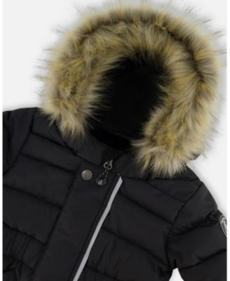 Baby Boys or Baby Girls One-Piece Baby Original Puffy Snowsuit Black - Baby|Toddler