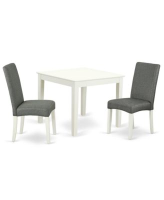 Dining Room Set Linen White