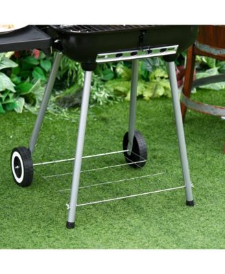 22 inch Portable BBQ Charcoal Steel Grill Camping Backyard Cooking