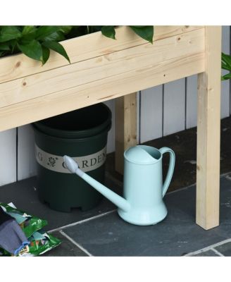 Elevated Natural Garden Plant Sd Outdoor Flower Bed Box Wooden