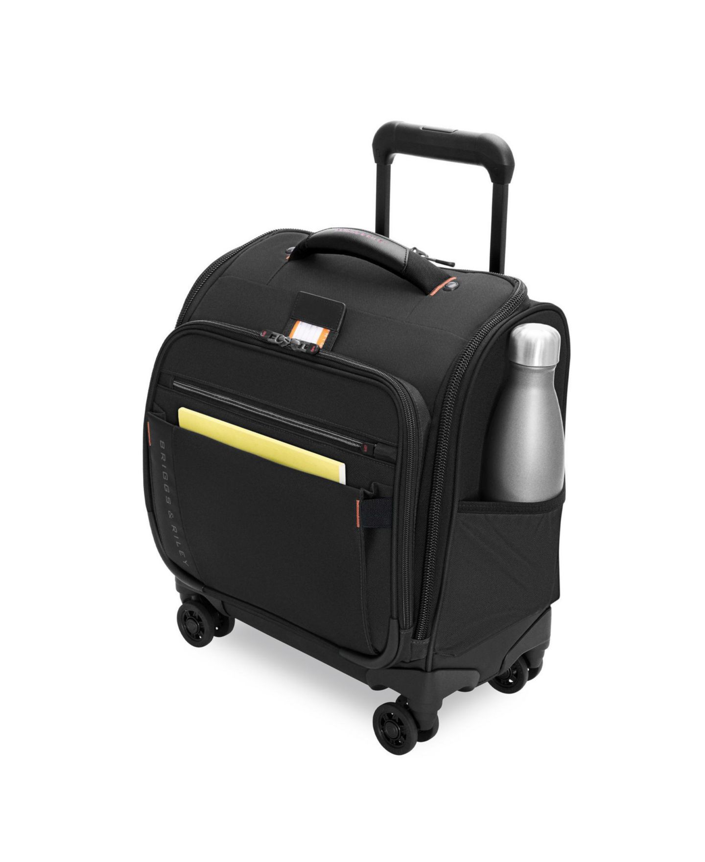 Чемодан Briggs & Riley Cabin 9" Carry-On Spinner, цвет: Чёрный — фото 2