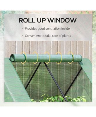 Raised Garden Bed with Cover, Mini house,