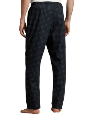 Men's Medallion Motif Printed Pajama Pants
