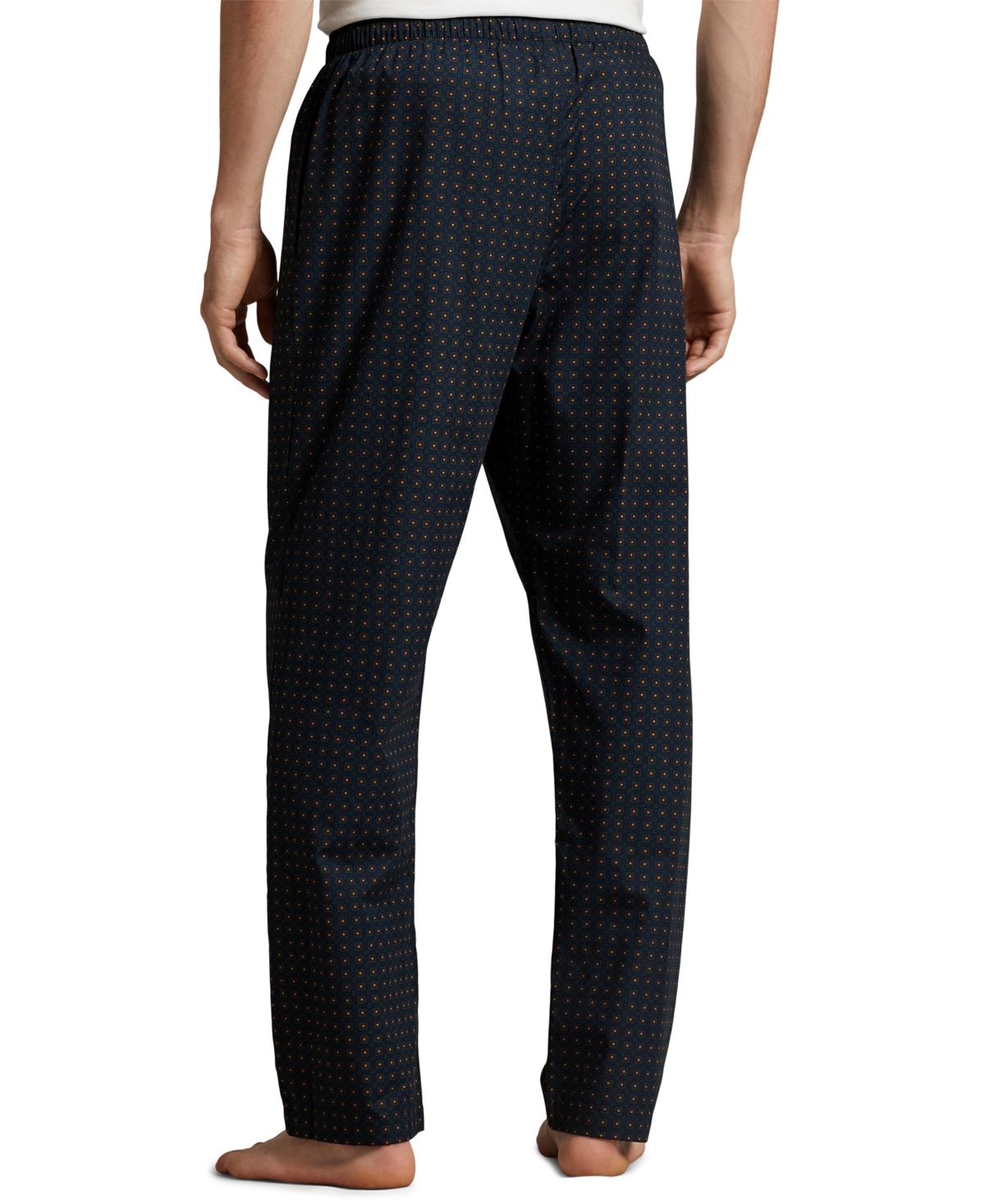 Polo Ralph Lauren Men's Medallion Motif Printed Pajama Pants In Black
