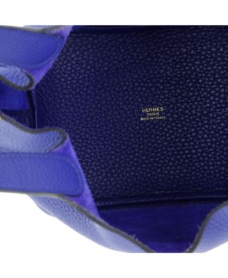 Pre-Owned Hermes PM Picotin Lock Bag Clemence