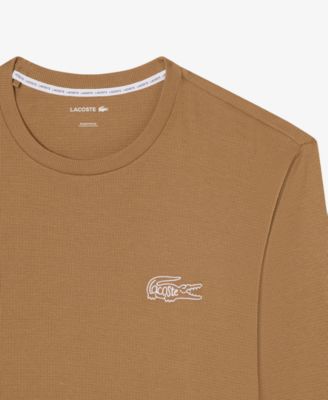 Men's Exclusive Crocodile Waffle-Knit Thermal Shirt