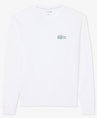 Lacoste Men's Exclusive Crocodile Waffle-Knit Thermal Shirt - Macy's