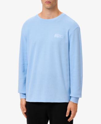 Lacoste Men's Exclusive Crocodile Waffle-Knit Thermal Shirt - Macy's