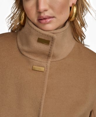 Women's Stand-Collar Single-Breasted Coat