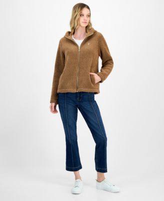 Women's Zippered Fleece Jacket