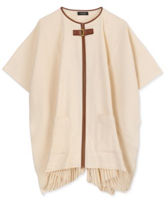 Lauren Ralph Lauren - Equestrian-Buckle Ruana