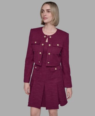 Women's Knit Tweed Jacket