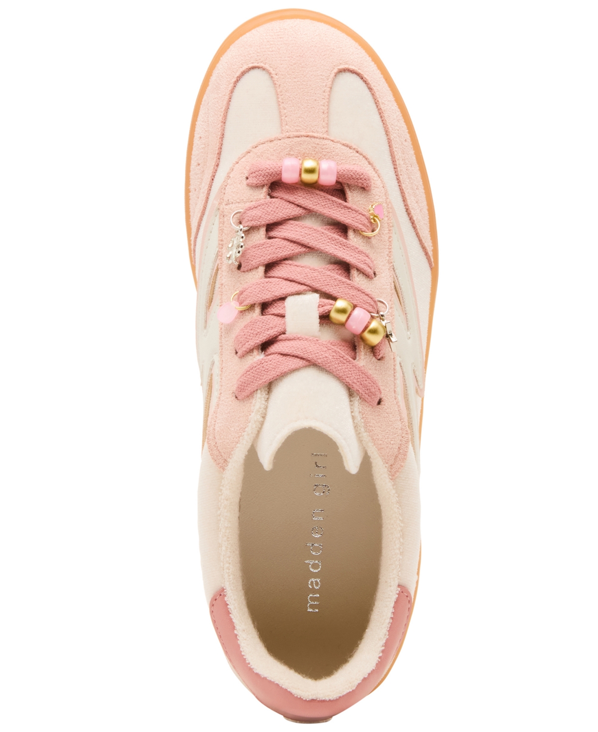 Madden Girl Giia-c Charms Lace-Up Low-Top Sneakers