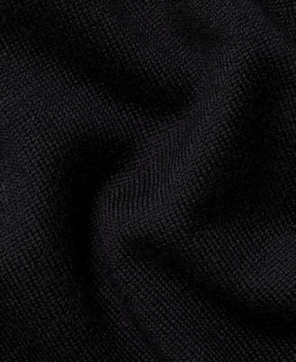 Men's Long Sleeve Quarter-Zip Merino Wool Sweater